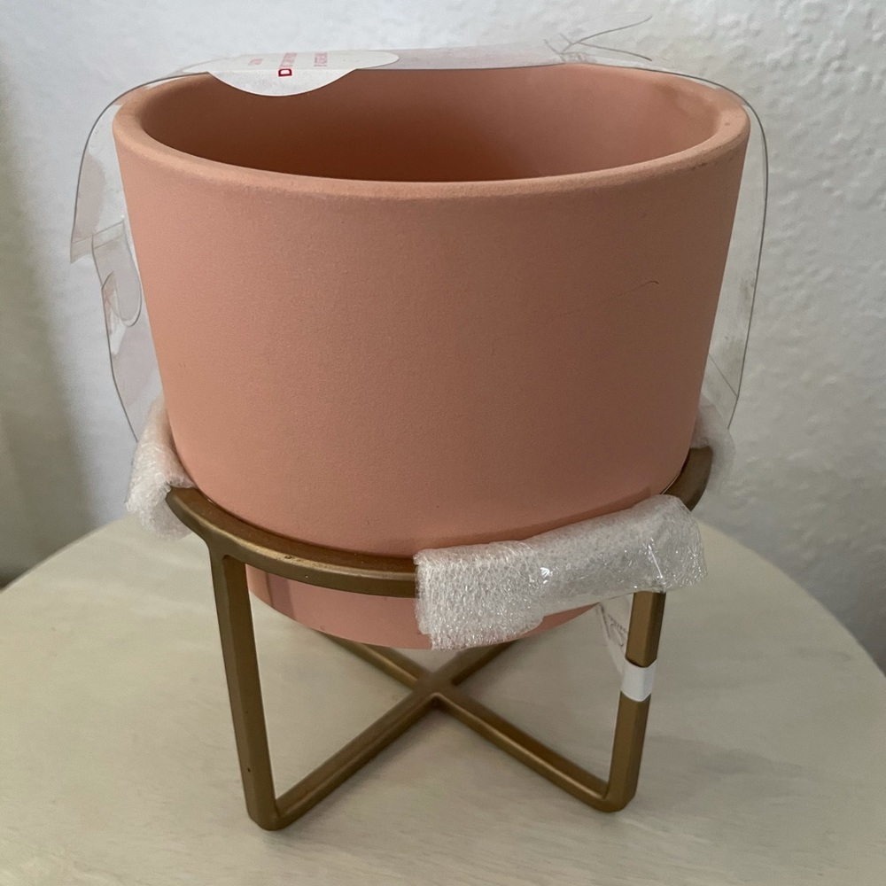 Pink Decorative Planter from Target. Brand New.